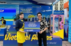 vietravel airlines tham gia trien lam thanh tuu dat nuoc nhan ky niem 80 nam quoc khanh