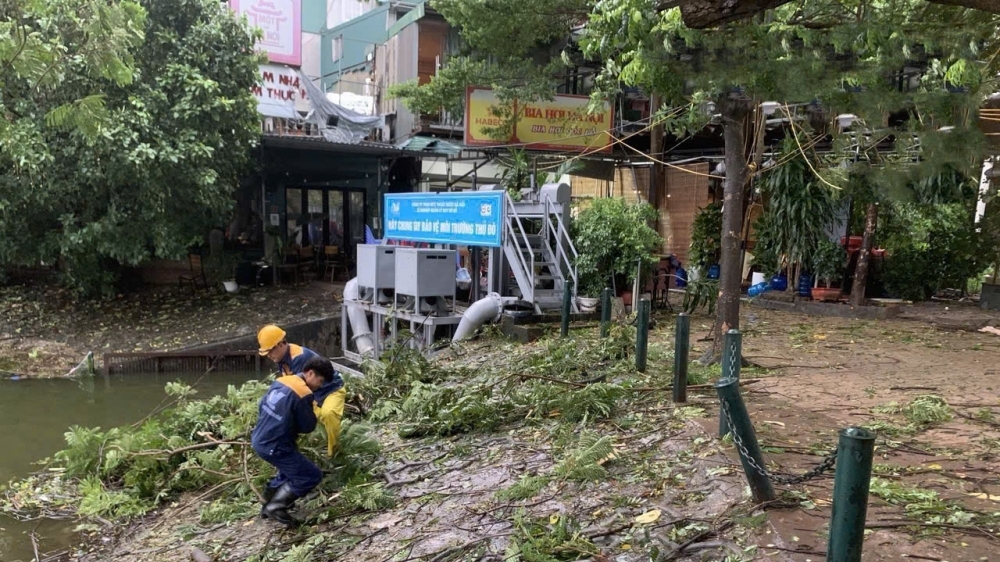 Huy động gần 2.000 CBCNV khắc phục ảnh hưởng của bão số 3