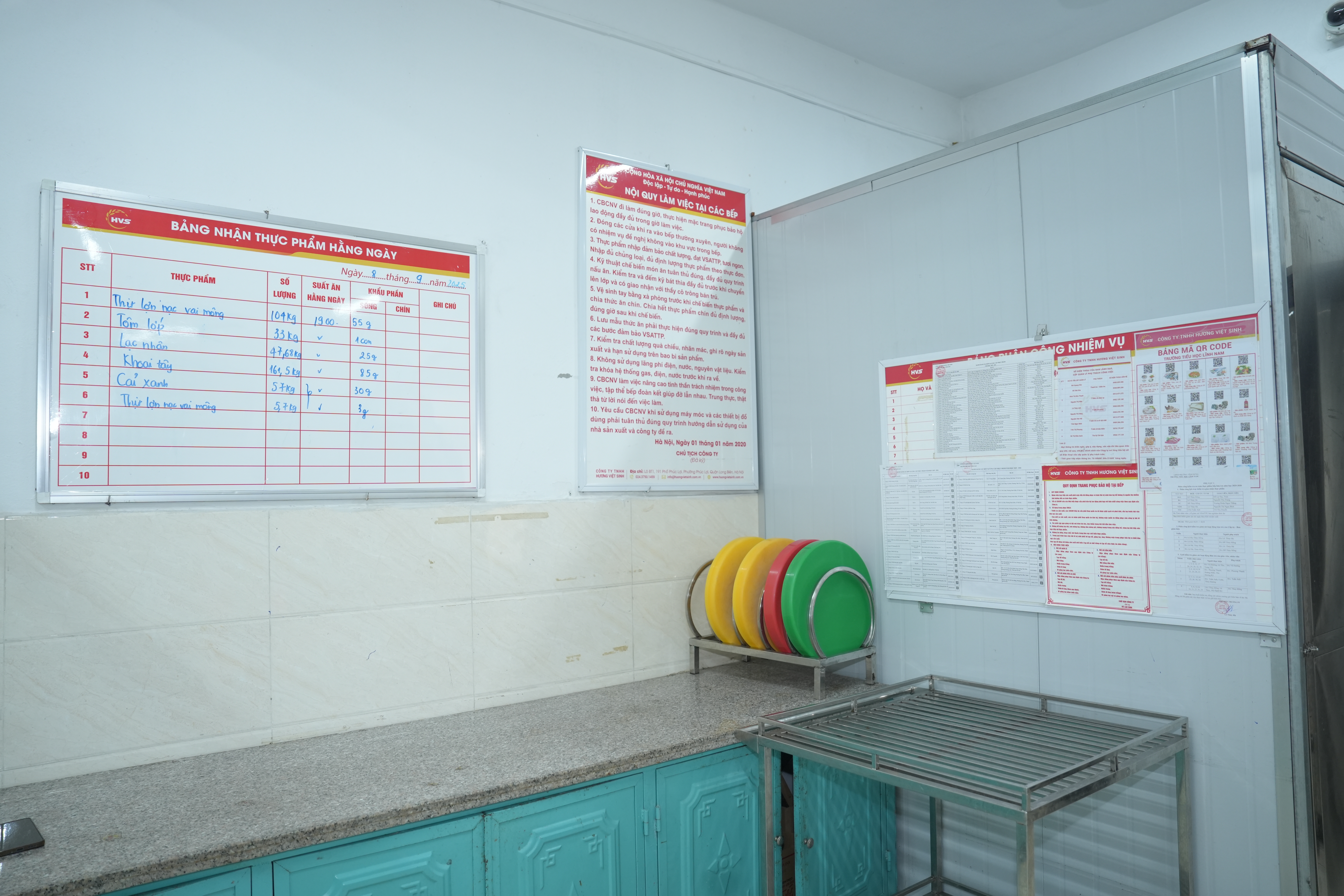 Phường Vĩnh Hưng đảm bảo an toàn thực phẩm trường học trong năm học mới Phường Vĩnh Hưng đảm bảo an toàn thực phẩm trường học trong năm học mới