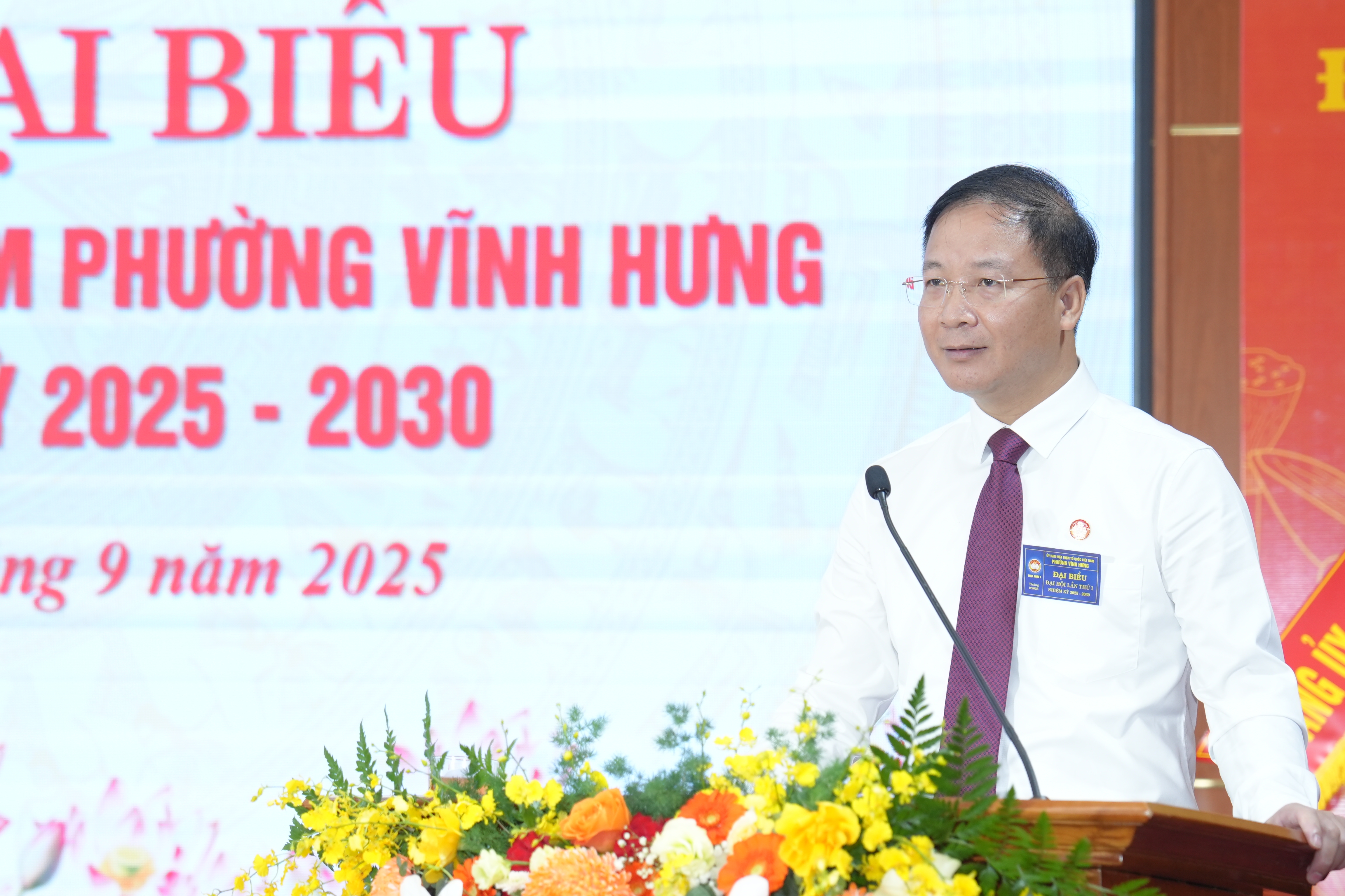 Phát huy sức mạnh đại đoàn kết toàn dân tộc, xây dựng phường Vĩnh Hưng phát triển bền vững