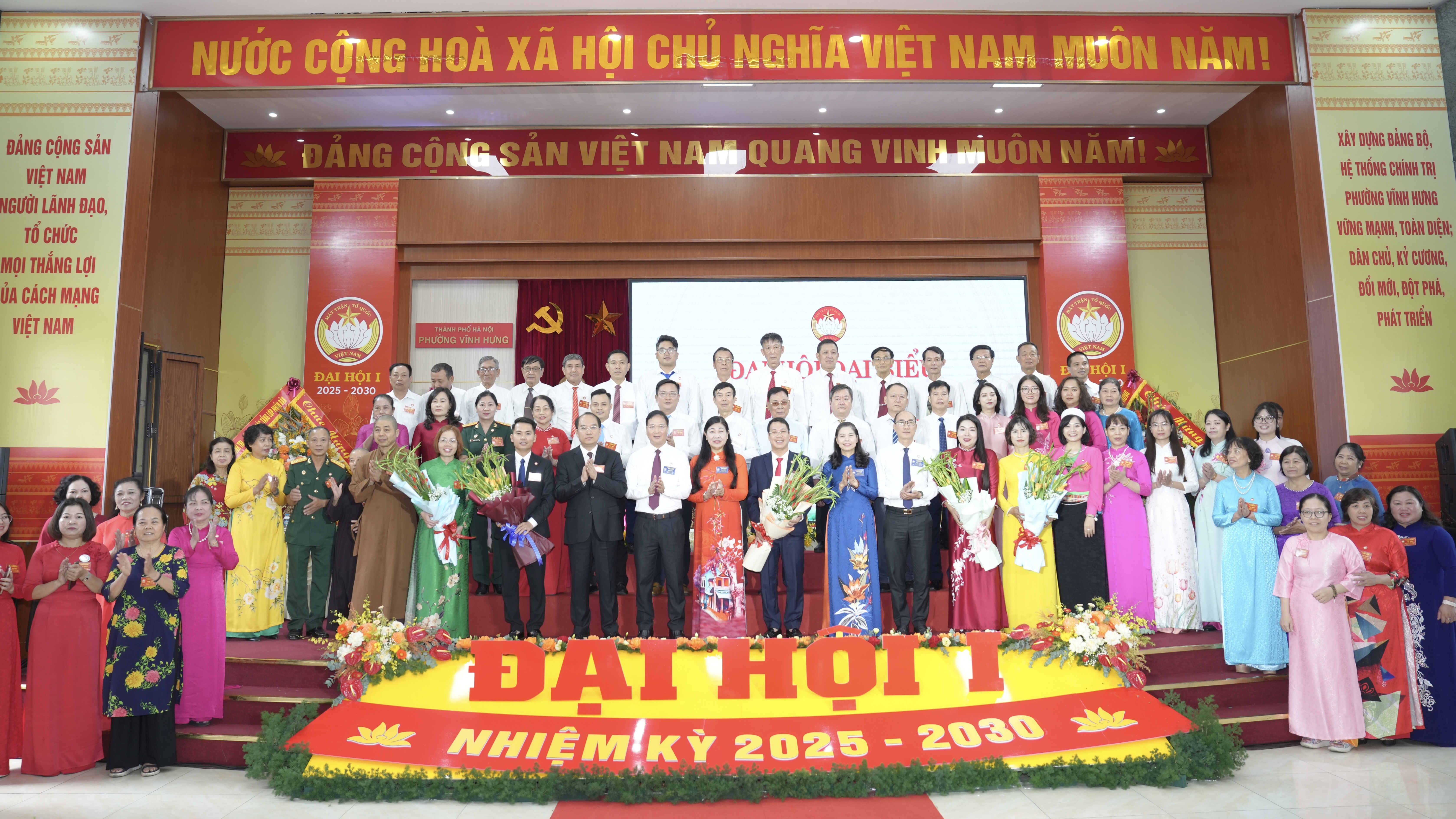 Phát huy sức mạnh đại đoàn kết, xây dựng phường Vĩnh Hưng vững mạnh, giàu đẹp