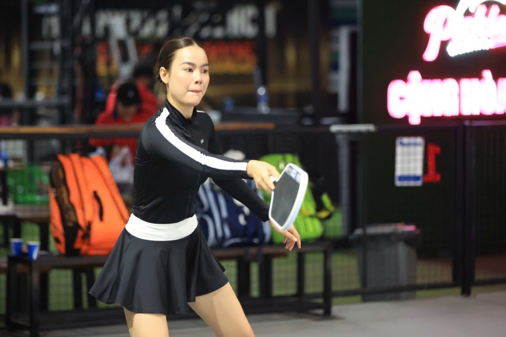 Á hậu Ánh Vương, ca sĩ Hiền Hồ tham gia giải đấu Pickleball lớn nhất Việt Nam