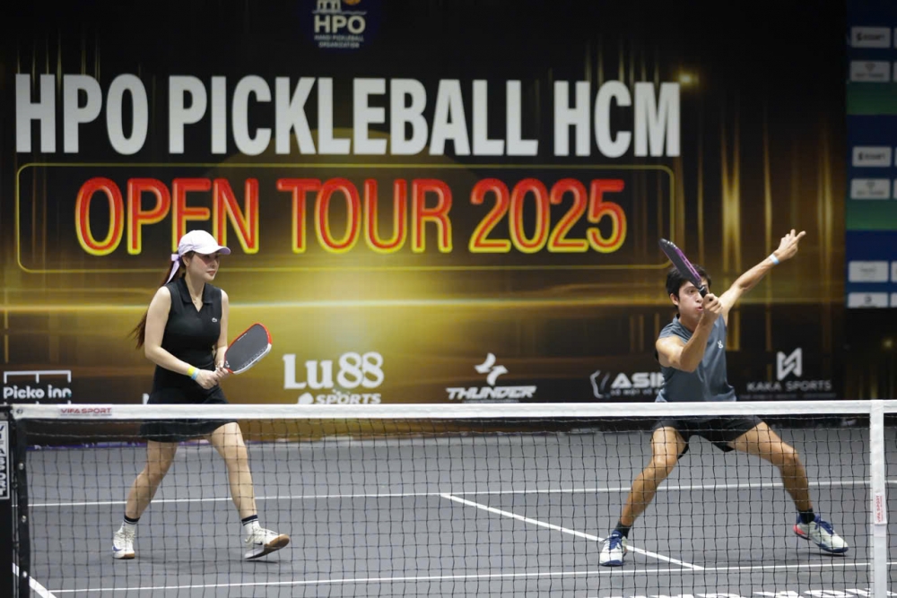 Á hậu Ánh Vương, ca sĩ Hiền Hồ tham gia giải đấu Pickleball lớn nhất Việt Nam