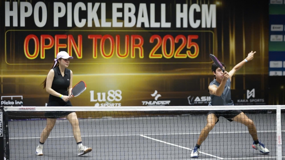 Á hậu Ánh Vương, ca sĩ Hiền Hồ tham gia giải đấu Pickleball lớn nhất Việt Nam
