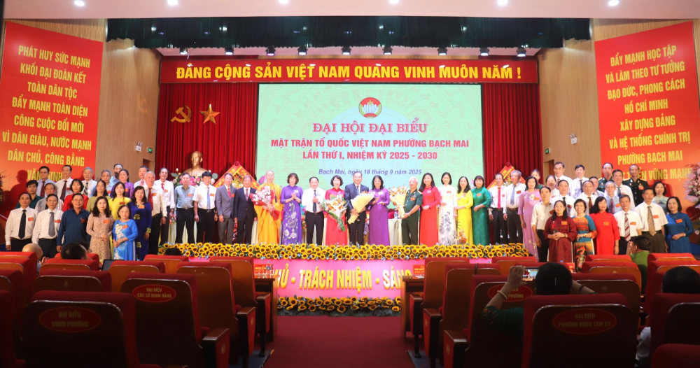 Khí thế mới từ Đại hội MTTQ phường Bạch Mai lần thứ I