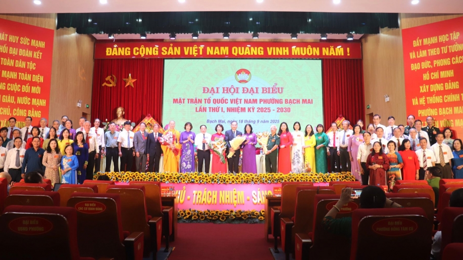 Khí thế mới từ Đại hội MTTQ phường Bạch Mai lần thứ I