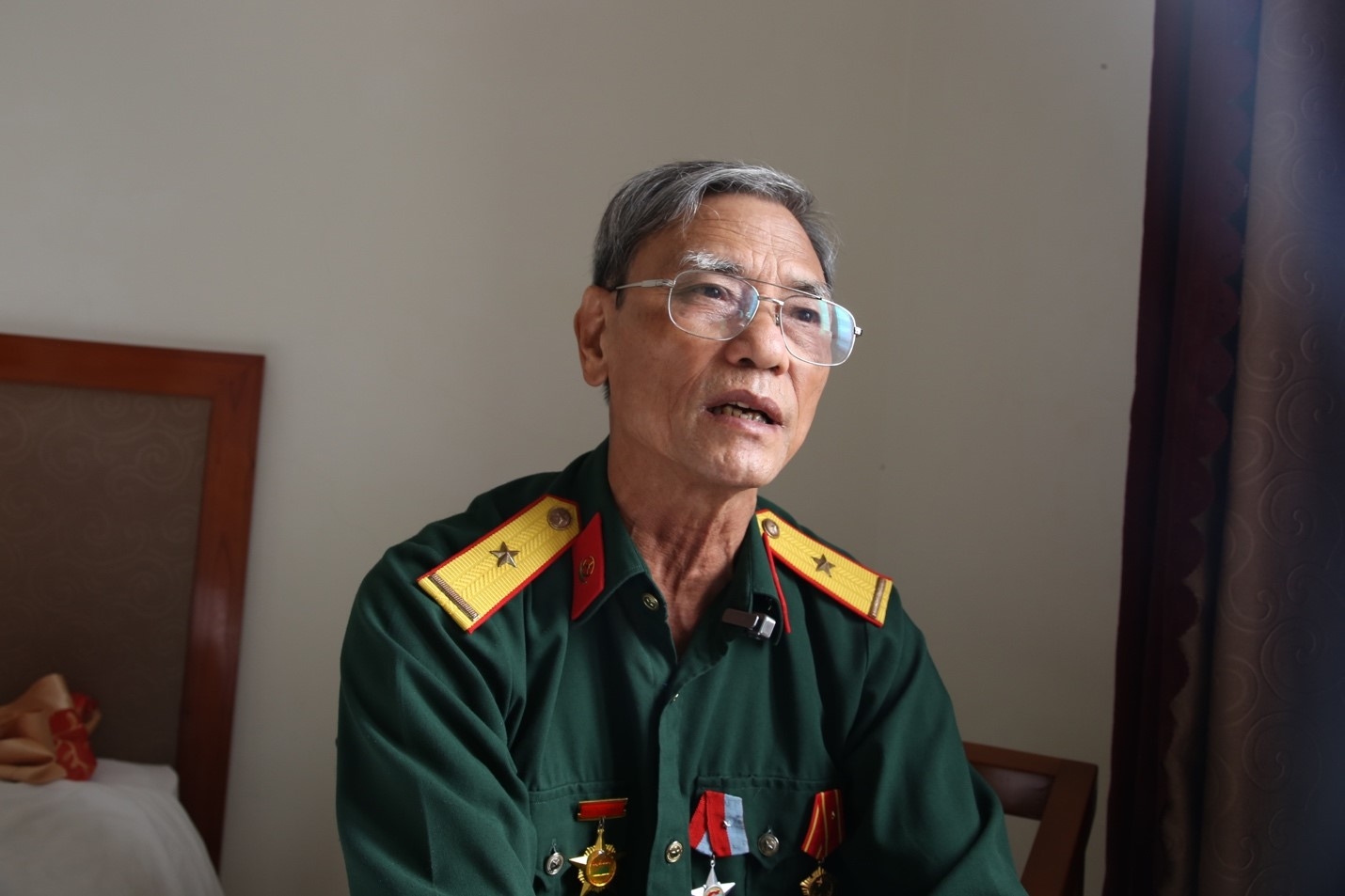 Cựu chiến binh Vũ Thế Huyền chia sẻ lại ký ức về mùa hè đỏ lửa năm 1972 Cựu chiến binh Vũ Thế Huyền chia sẻ lại ký ức về mùa hè đỏ lửa năm 1972