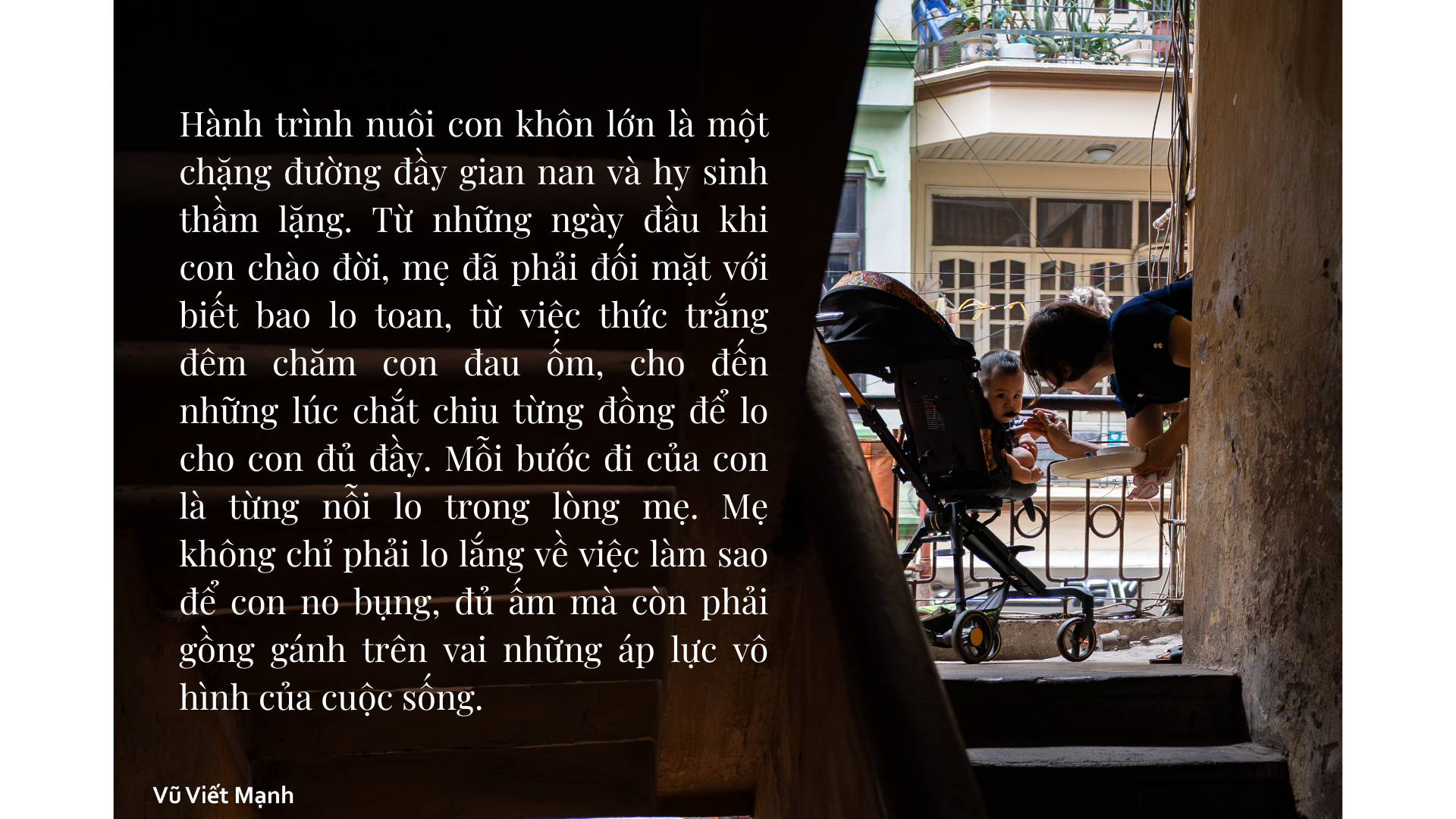 Chưa bao giờ mẹ kể