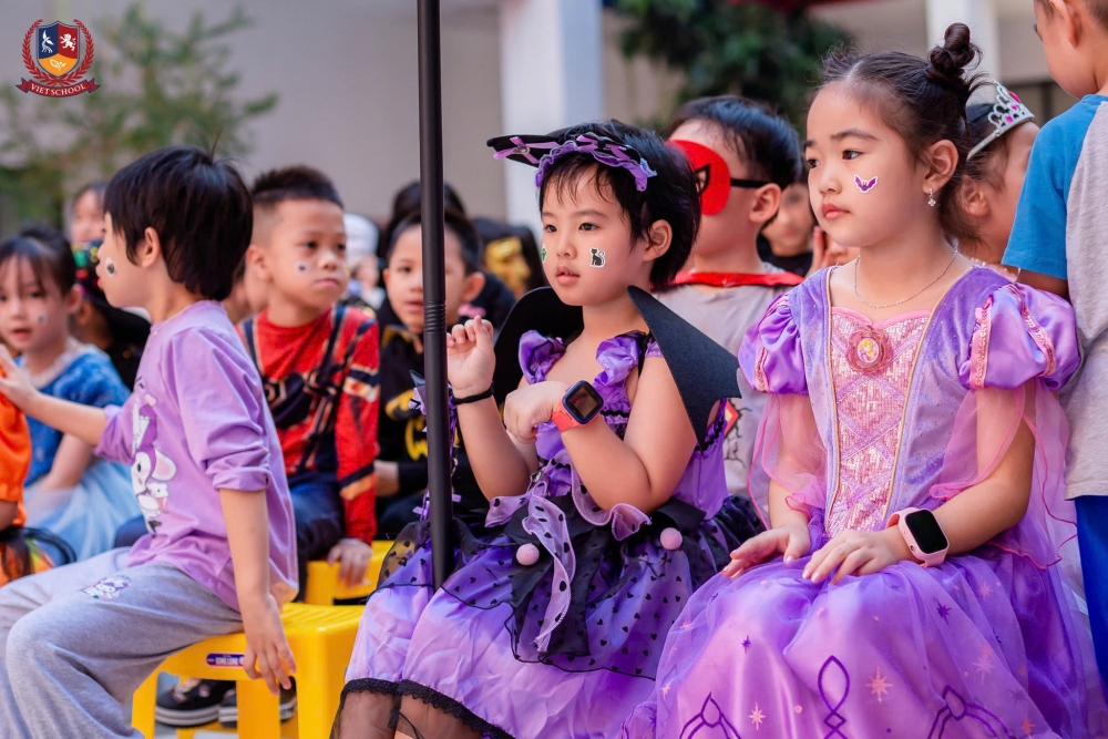 Công dân toàn cầu Vietschool toả sáng tại Lễ hội Halloween 2024