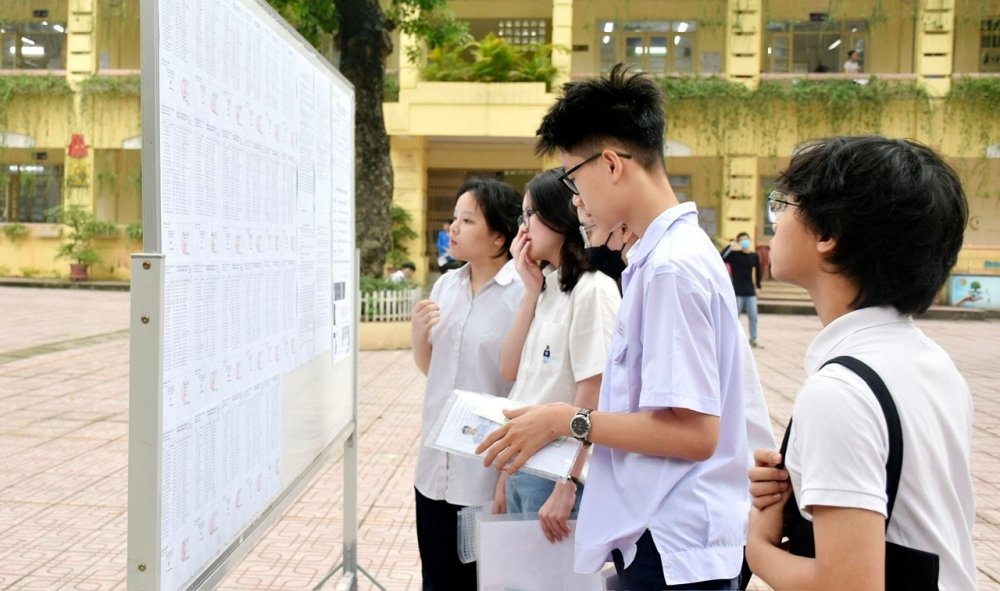 Hà Nội công bố điểm bài thi chọn đội tuyển học sinh dự thi quốc gia