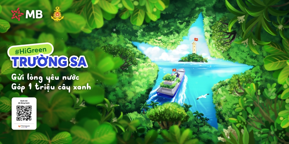 HiGreen Trường Sa hướng tới mục tiêu huy động nguồn lực xã hội, góp phần thực hiện mục tiêu trồng 1 triệu cây phủ xanh đặc khu Trường Sa, tỉnh Khánh Hòa. (Ảnh: BTC) HiGreen Trường Sa hướng tới mục tiêu huy động nguồn lực xã hội, góp phần thực hiện mục tiêu trồng 1 triệu cây phủ xanh đặc khu Trường Sa, tỉnh Khánh Hòa. (Ảnh: BTC)