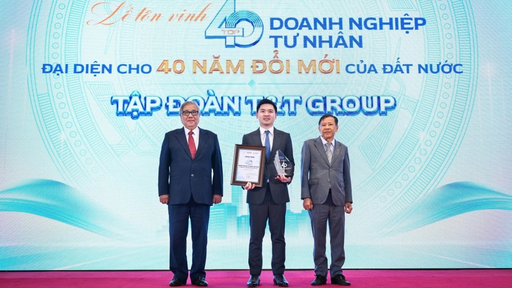 T&T Group của Bầu Hiển được vinh danh Top các doanh nghiệp tư nhân tiêu biểu