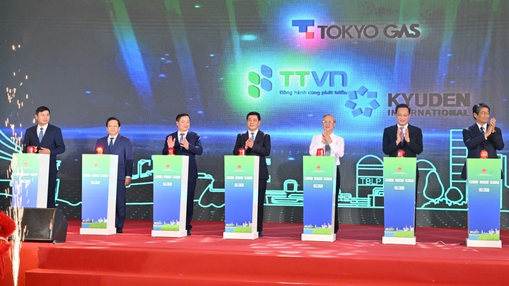 Khởi công dự án Nhà máy nhiệt điện LNG Thái Bình trị giá hơn 2,6 tỷ USD