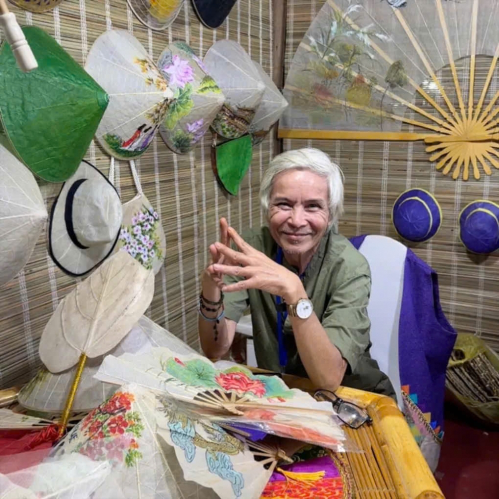 Nghệ nhân Võ Ngọc Hùng: Người mang hơi thở thiên nhiên đến Festival Làng nghề Quốc tế 2025