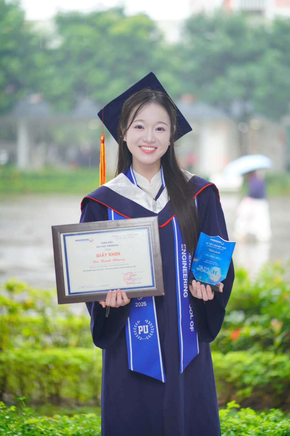 Nữ thủ khoa kép ngành Công nghệ Vật liệu và khát vọng chinh phục khoa học