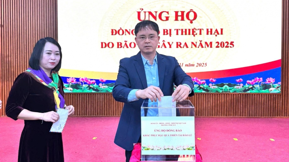 phuong hai ba trung vinh tuy se chia voi dong bao mien trung tay nguyen