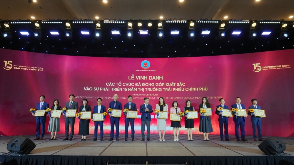 Agribank được vinh danh “Top 10 nhà tạo lập thị trường trái phiếu Chính phủ Việt Nam”