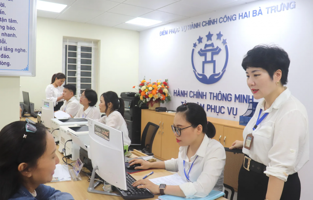 hường Hai Bà Trưng: Vận hành bộ máy thông suốt, nâng cao chất lượng phục vụ người dân