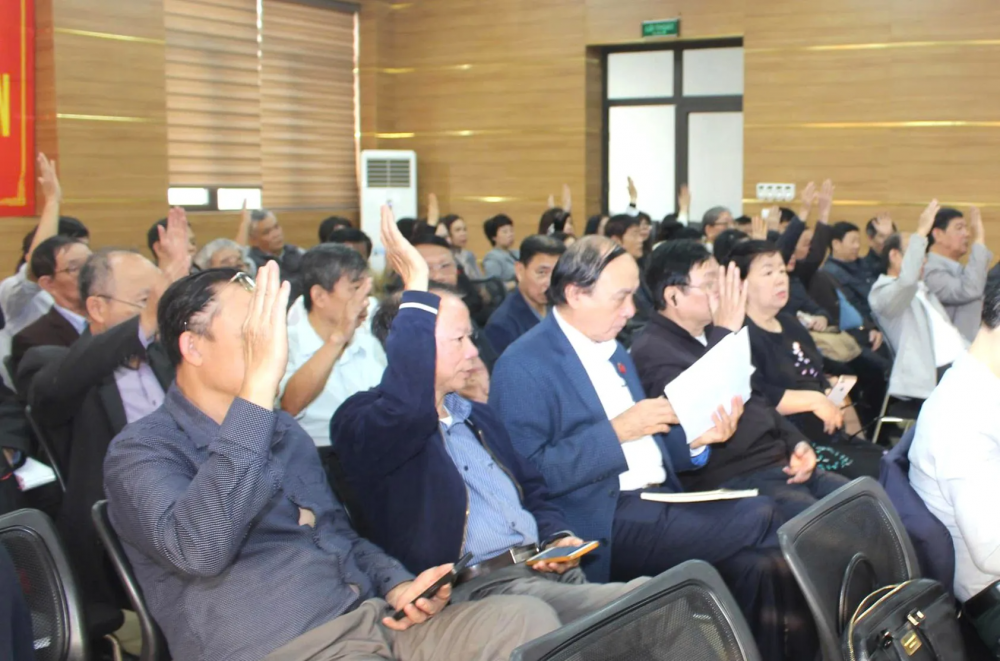 Nhiều quyết nghị tạo nền tảng phát triển mới cho phường Vĩnh Tuy Nhiều quyết nghị tạo nền tảng phát triển mới cho phường Vĩnh Tuy