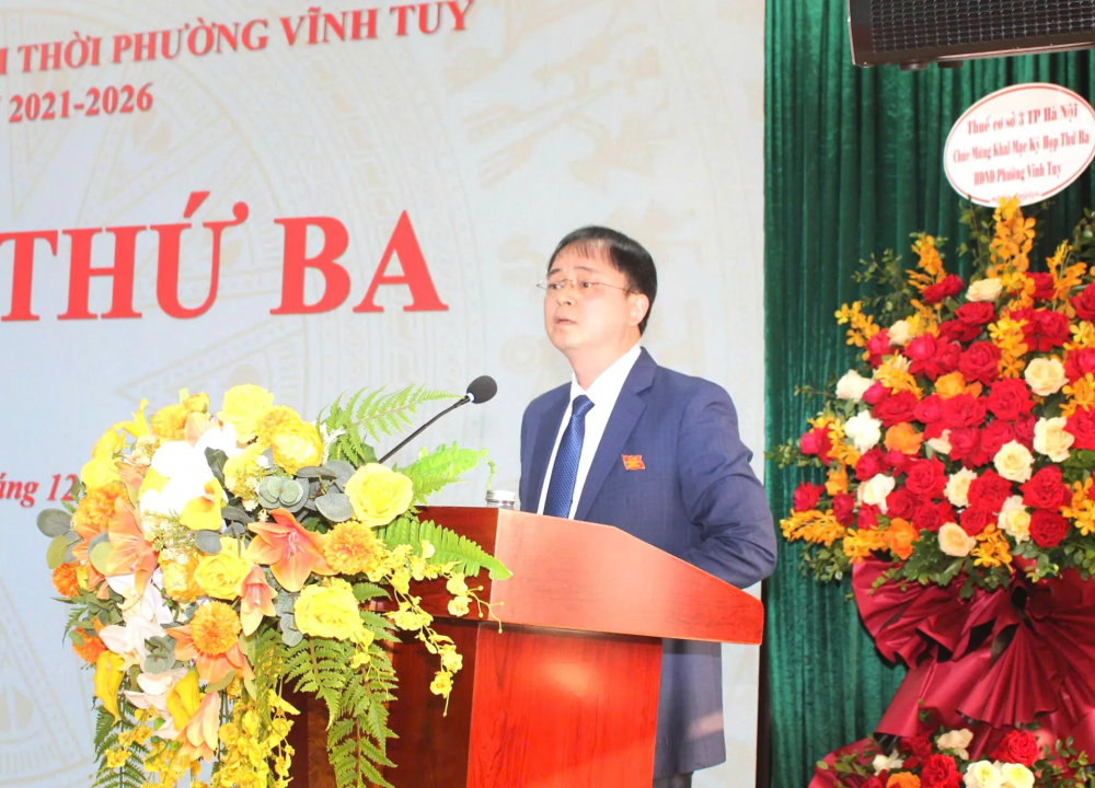 Nhiều quyết nghị tạo nền tảng phát triển mới cho phường Vĩnh Tuy Nhiều quyết nghị tạo nền tảng phát triển mới cho phường Vĩnh Tuy