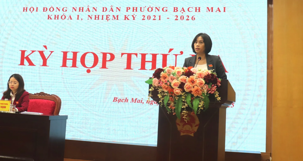 HĐND phường Bạch Mai tăng tốc quy trình, đổi mới hình thức trong Kỳ họp thứ Ba HĐND phường Bạch Mai tăng tốc quy trình, đổi mới hình thức trong Kỳ họp thứ Ba