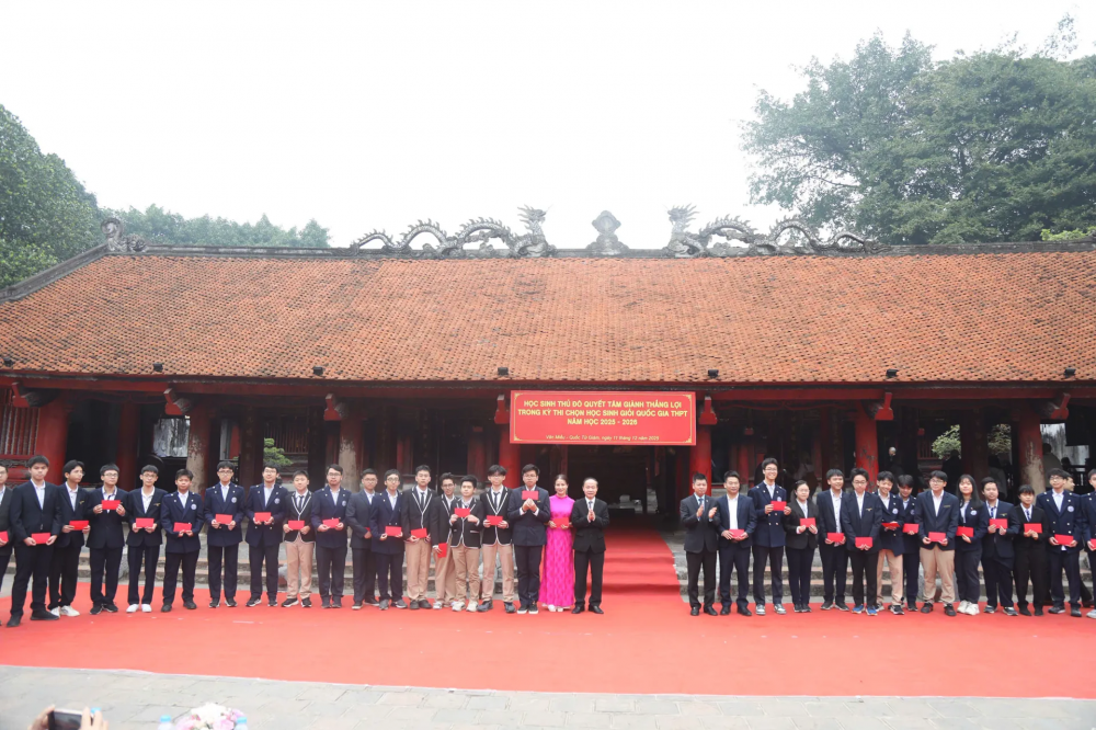 247 học sinh Thủ đô tham gia kỳ thi chọn học sinh giỏi quốc gia năm học 2025-2026 247 học sinh Thủ đô tham gia kỳ thi chọn học sinh giỏi quốc gia năm học 2025-2026