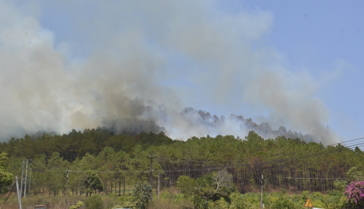 lien tiep nhieu vu chay lon xay ra tren dia ban