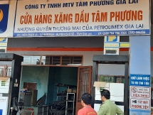 xu phat truy thu hon 40 trieu dong cua hang xang dau vi ban gia cao hon quy dinh