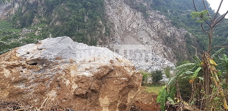 Quảng Bình: Hiểm họa từ mỏ đá Mai Thanh