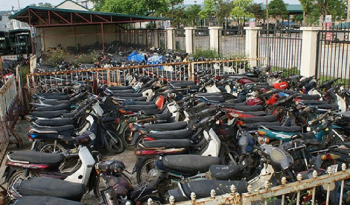 Phát hiện kho xe máy “khủng” không có giấy tờ
