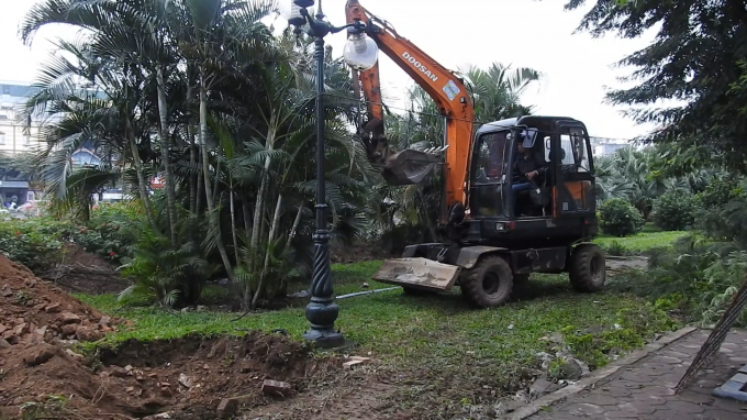 se bo sung 1100 cay bong mat sau khi du an mo rong duong lang hoan thanh