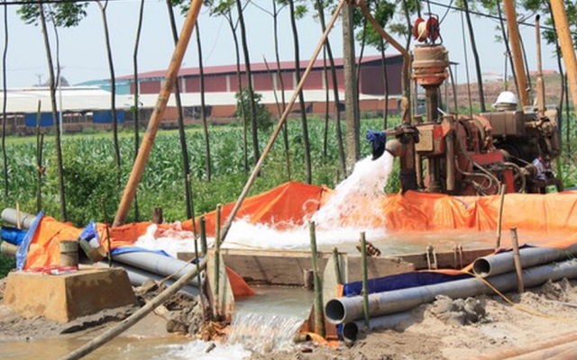 Hưng Yên: Xử phạt hàng loạt doanh nghiệp khai thác nước ngầm trái phép