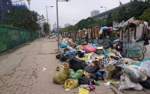 ha noi giai phong dut diem mat bang bai rac nam son