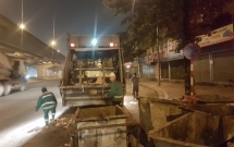 huy dong toan bo nhan luc phuong tien giai cuu rac roi ha noi ngay trong dem