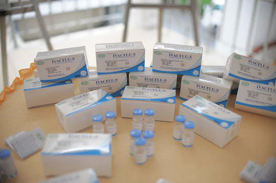 Vắc xin cúm mùa  IVACFLU-S chính thức được lưu hành
