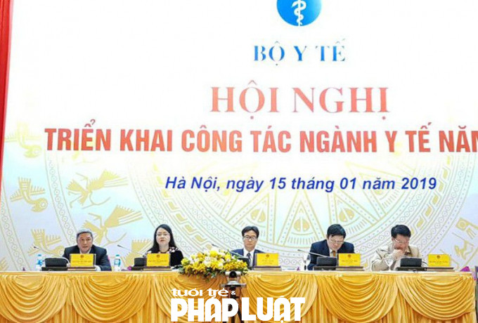 Bộ trưởng Nguyễn Thị Kim Tiến tại Hội nghị triển khai công tác ngành y tế năm 2019