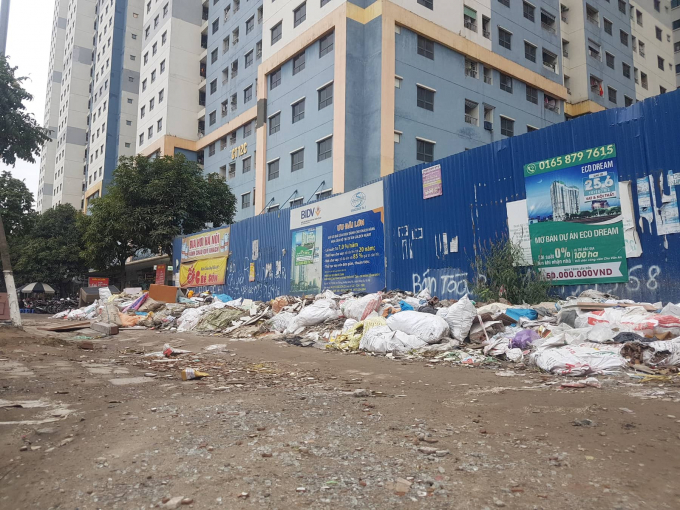 khu vực này trở nên nhếch nhác, ô nhiễm môi trường, mất mỹ quan đô thị.