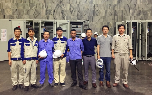 Những kỹ sư trẻ trên công trình thủy điện quốc gia