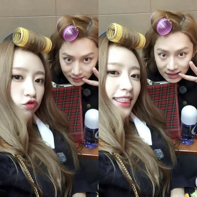 Ngay đến cả anh chàng Heechul (Super Junior) cũng nhanh chóng bắt kịp trào lưu này