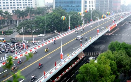 Cầu vượt An Dương - đường Thanh Niên đã hoàn thành đúng tiến độ, đảm bảo chất lượng