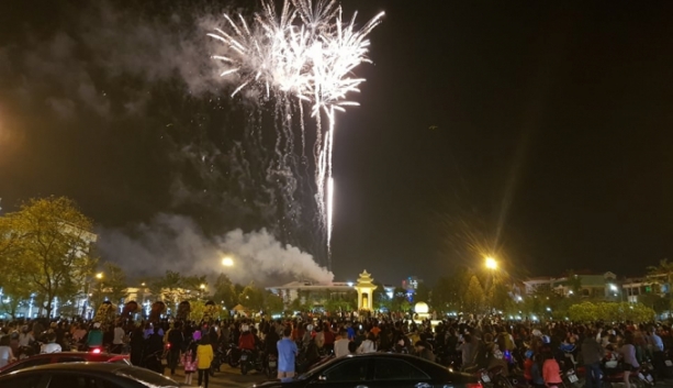 bac giang ban phao hoa som nhat ca nuoc