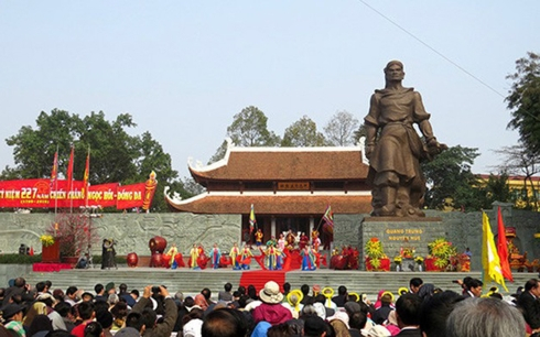 TP Hà Nội kỷ niệm chiến thắng Ngọc Hồi - Đống Đa. Ành minh họa