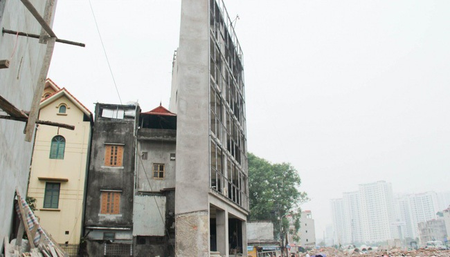 Sẽ thu hồi nhà siêu mỏng, kì dị tại Thủ đô nếu không hợp thửa