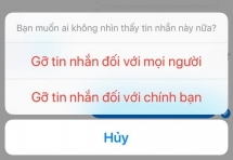 co the thu hoi tin nhan tren facebook messenger