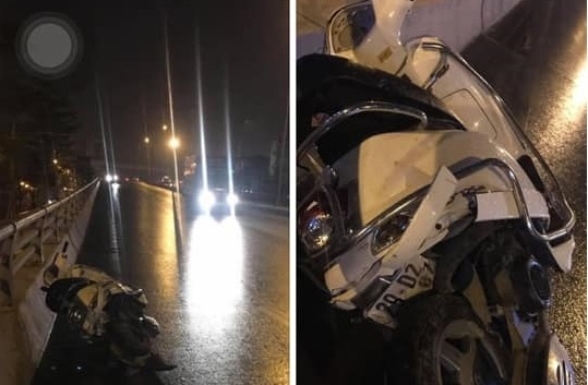 truy tim o to gay tai nan tren duong vanh dai 2