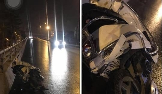 Tài xế gây tai nạn trên đường vành đai 2 đã ra trình diện