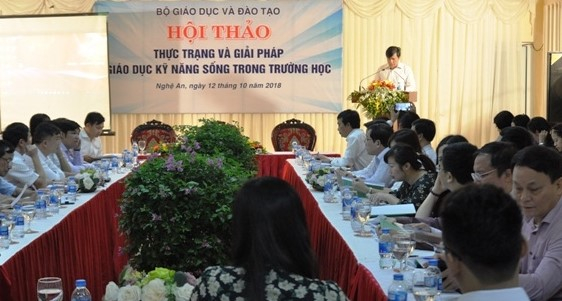 Hội thảo Thực trạng và giải pháp giáo dục kỹ năng sống trong trường học cuối năm 2018