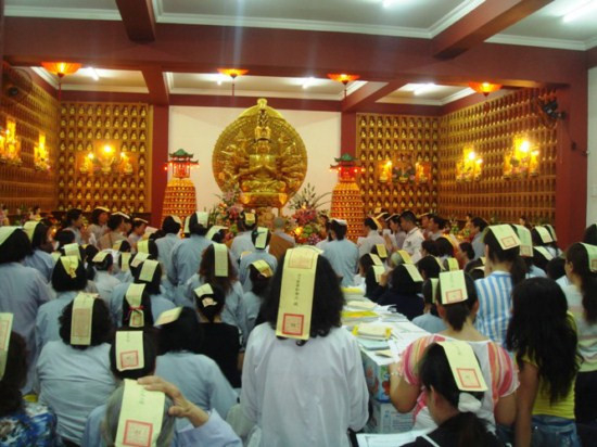 Lễ dâng sao giải hạn tại chùa Phúc Khánh, Hà Nội