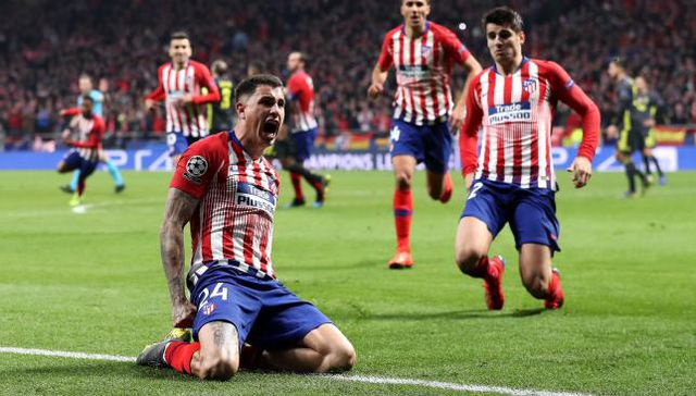 Jose Gimenez tỏa sáng với bàn thắng vào lưới Juventus.