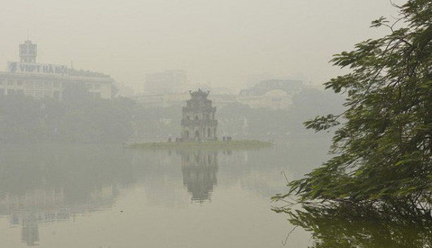 thoi tiet ngay 2602 khu vuc ha noi sang co mua phun va suong mu